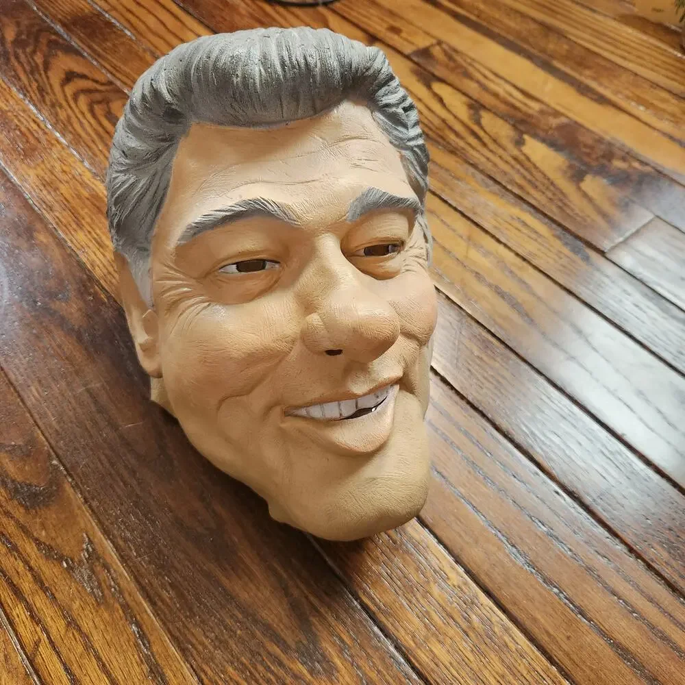 Bill Clinton Halloween Mask President Costume Latex Cesar 1992